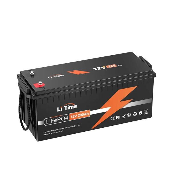 АКБ Аккумулятор Li-TIME 12-200 LiFePO4 12,8V 100AH 2560Wh BMS 100А 532x207x215мм 20кг