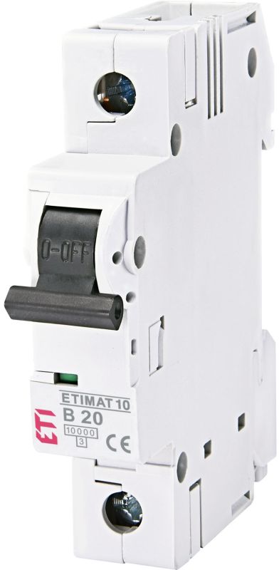 Автоматический выключатель 20А B 1P 10kA ETIMAT 10 (2121717)