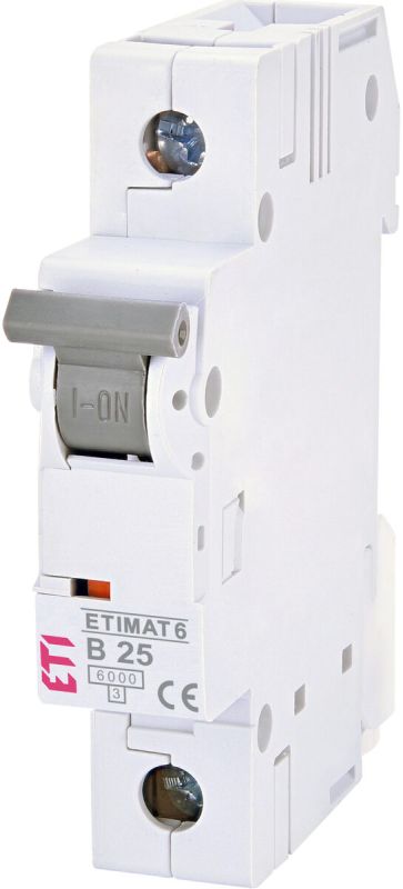 Автом. вимикач 25А B 1P 6kA ETIMAT 6 (2111518)