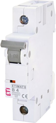 Автом. вимикач 4А B 1P 6kA ETIMAT 6 (2111511)