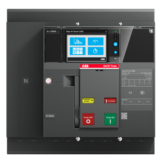 Автоматичний вимикач XT7L M 1250 EkipTouchMeas.LSIG 1250 4pFF