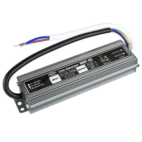 Блок живлення 12В 60Вт 5А IP67 WBP-60-12 Герметичний корпус