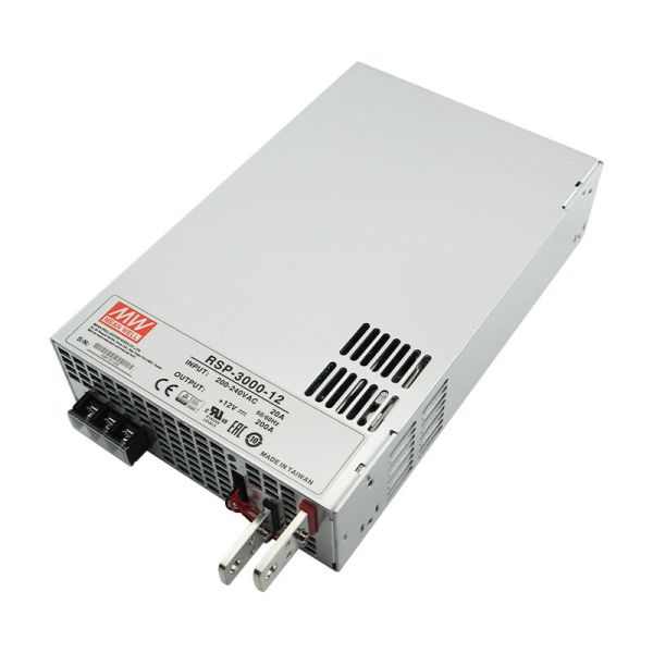 Блок живлення Mean Well RSP-3000-12 (2400W; 200A; 12V; IP20) Series "RSP"