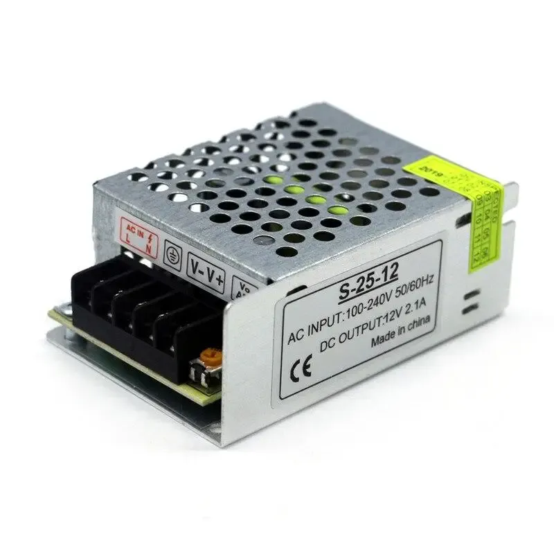 Блок живлення LT 12В 25Вт 2А IP20 LT-25-12 мет. перф.