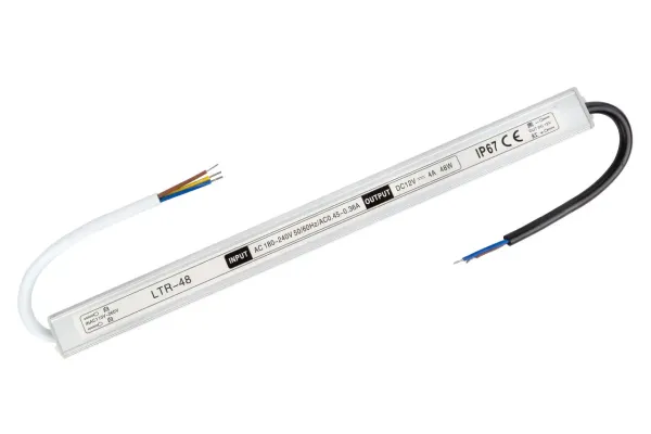 Блок живлення LT 12В 48Вт 4А LTR-48-12 Stick IP67 алюм.
