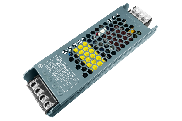 Блок живлення UA 24В 150Вт 6,25А IP20 S-150W-24V Slim мет. перф.