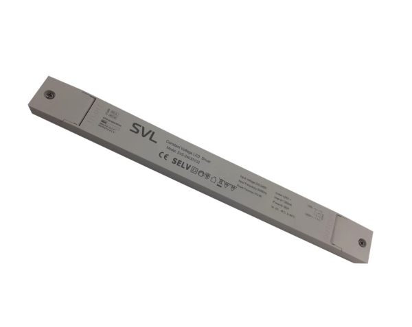 Блок живлення SVL 24В 30Вт 1,25А IP20 SVS-24030VG2 Slim пластик