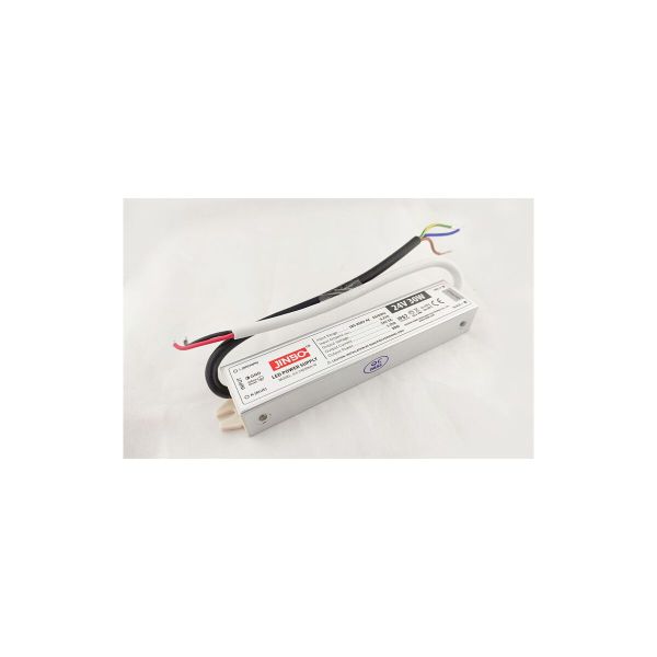 Блок живлення JINBO 24В 30Вт 1,25А IP67 JLV-24030KA-W мет. герм.