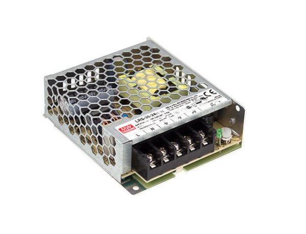 Блок живлення MEAN WELL 24В 350Вт 1,5A IP20 LRS-35-24 мет. перф.