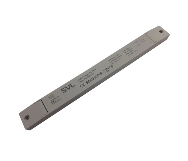 Блок питания 24В 60Вт 2,5А IP20 SVS-24060VG2 Slim пластик