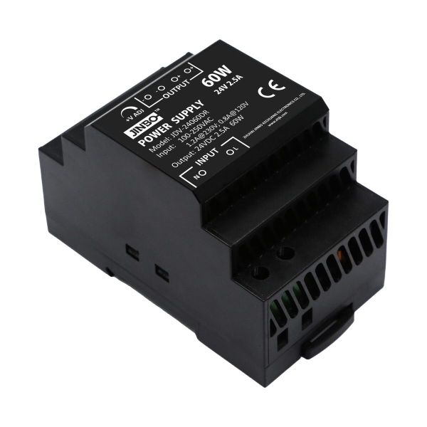 Блок живлення JINBO 48В 60Вт 1,25А IP33 JDV-48060DR на DIN рейку