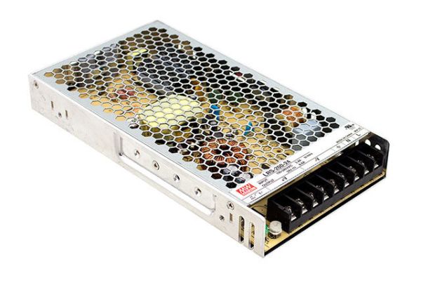 Блок живлення MEAN WELL 5В 200Вт 40A IP20 LRS-200-5 мет. перф.
