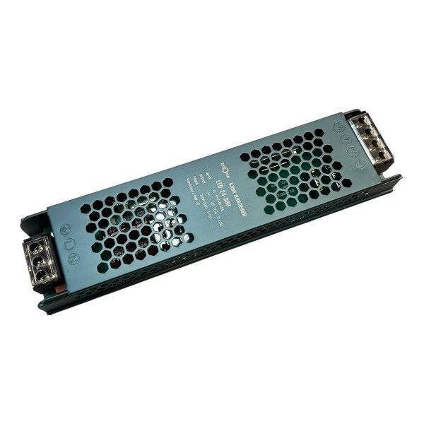 Блок живлення BIOM 24В 300Вт 12,5А IP20 LED-24-300 Slim мет. перф.