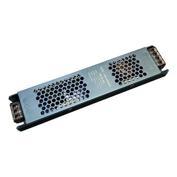 Блок живлення BIOM 24В 400Вт 16,6А IP20 LED-24-400 Slim мет. перф.
