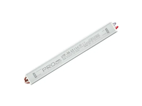 Блок живлення PROLUM™ 36W, 12V, 3А, Series "UTF"