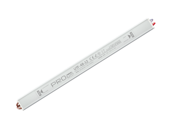 Блок живлення PROLUM™ 48W, 12V, 4А, Series "UTF" IP67