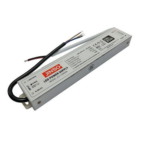Блок живлення JINBO 12В 45Вт 3,75А IP67 JLV-12045KA-W мет. герм.
