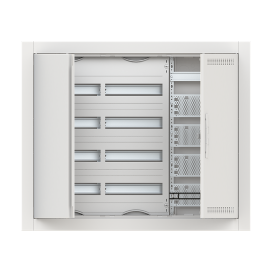 CU34VML Шафа металева мультімедійна (2+1) 698 x 811 x 110мм