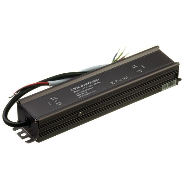 Блок питания 24В 120Вт 5А IP65 NEW AVT-24V металлический Герметичный корпус
