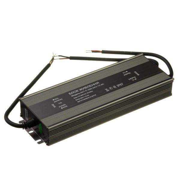 Блок живлення AVT 24В 300Вт 12,5А IP65 M-24 мет. герм.
