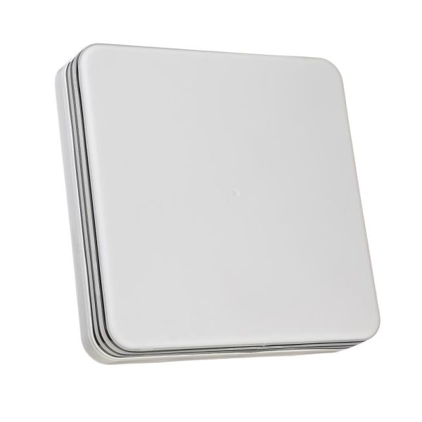 Светодиодный светильник Накладной Silver 18Вт 5000К Квадратный IP40