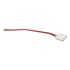 Конектор 8мм затискач-провід 2pin, 15 см