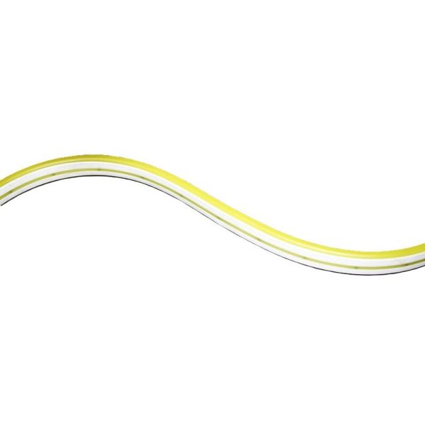 LED неонова стрічка 10Вт 12В 6х12 2835 120 діодів 120Лм/Вт, лимонний, серія Neon, гарантія 3 роки