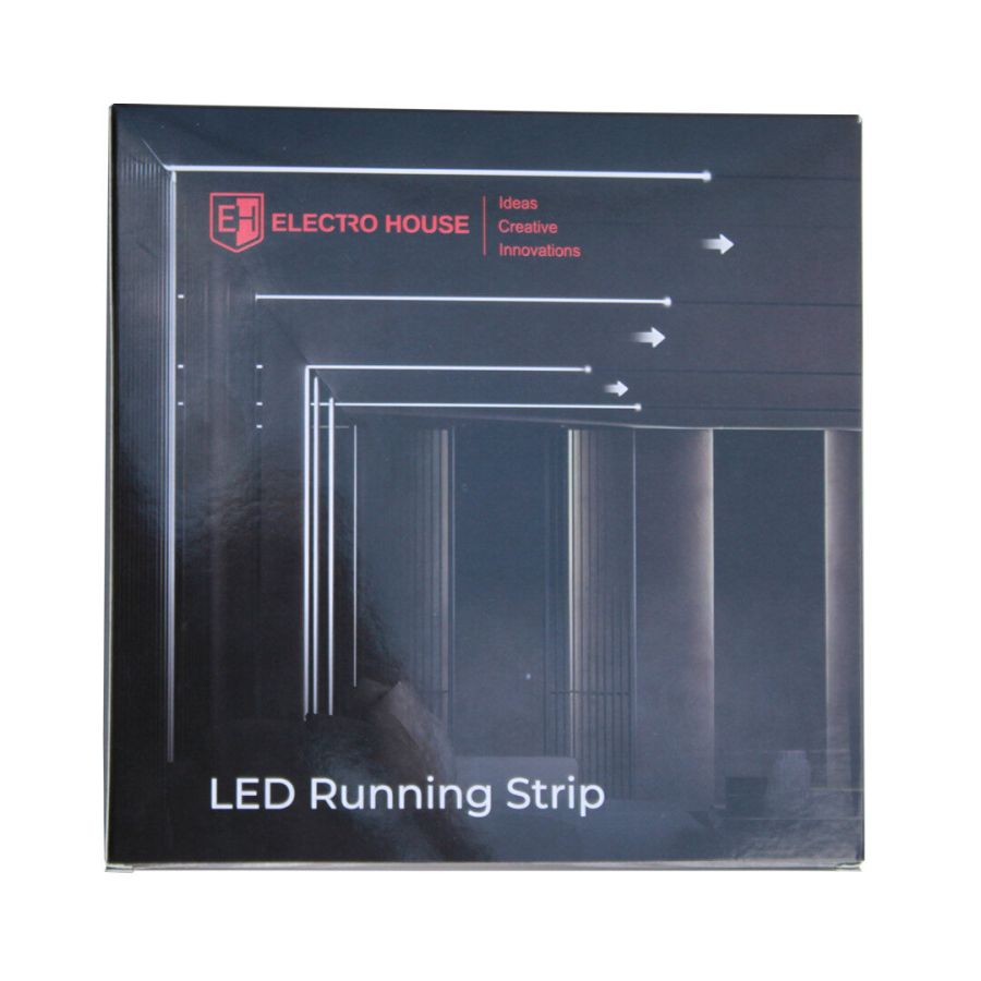 LED стрічка 10Вт 24В нейтральний білий 4000К, серія Running, гарантія 3 роки