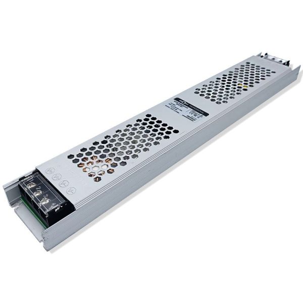 Блок живлення BIOM 12В 400Вт 33А IP20 BPU-401 Slim мет. перф.