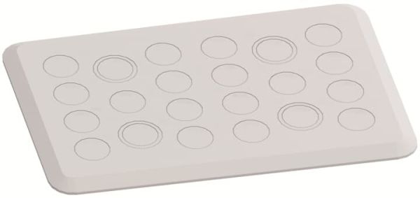 TZ103P10 Фланець 4xM20/M25, 22xM20 (10од)