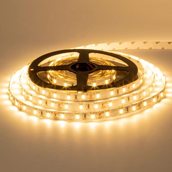Лед стрічка MTK 12В 5730-60 13,6Вт 1350Лм LED 3000К IP20