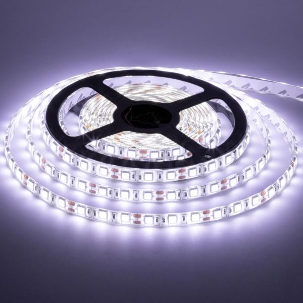 Лед стрічка MTK 12В 5730-60 13,6Вт 1350Лм LED 6000К IP20