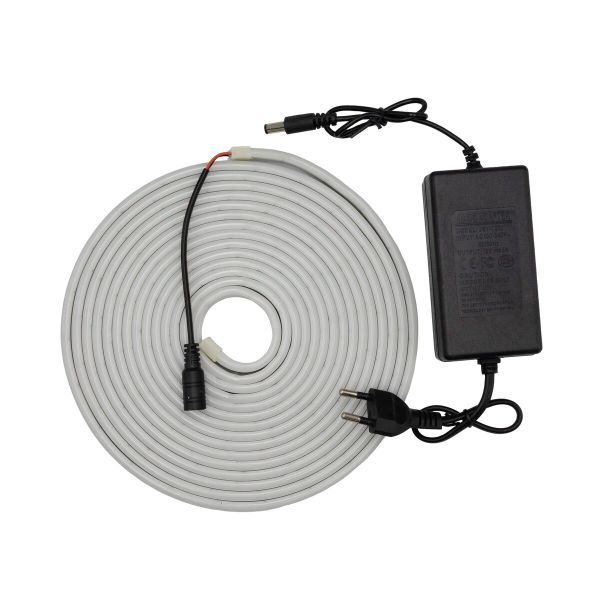 Готовий набір неонової стрічки PROLUM™ 12V; 6x12; 5M; Нейтральний-Білий