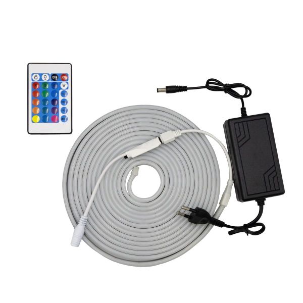 Готовий набір неонової стрічки PROLUM™ 12V; 6x12; 5M; RGB