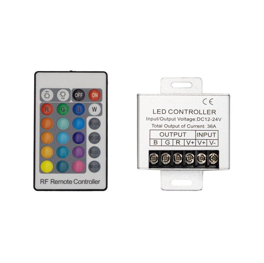 Контролер RGB PROLUM радіо 24K (36A)