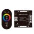 Контроллер RGB Full-TOUCH 24А 12В/24В RF сенсорный Черный пульт