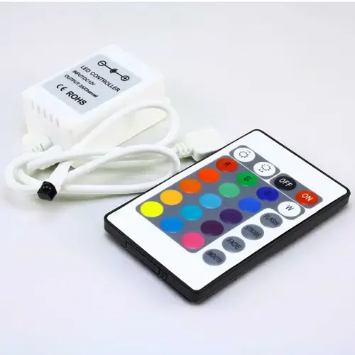Контролер RGB OEM 6А-IR-24 72Вт інфрачервоний пульт 24 кнопки