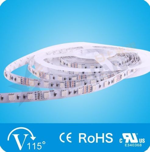 Лед стрічка RISHANG 12В 5050-60 14.4Вт R6060AQ RGB IP65