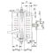 Двигун осьового вентилятора  5 Вт - YJF5-26/18 Al+Cu