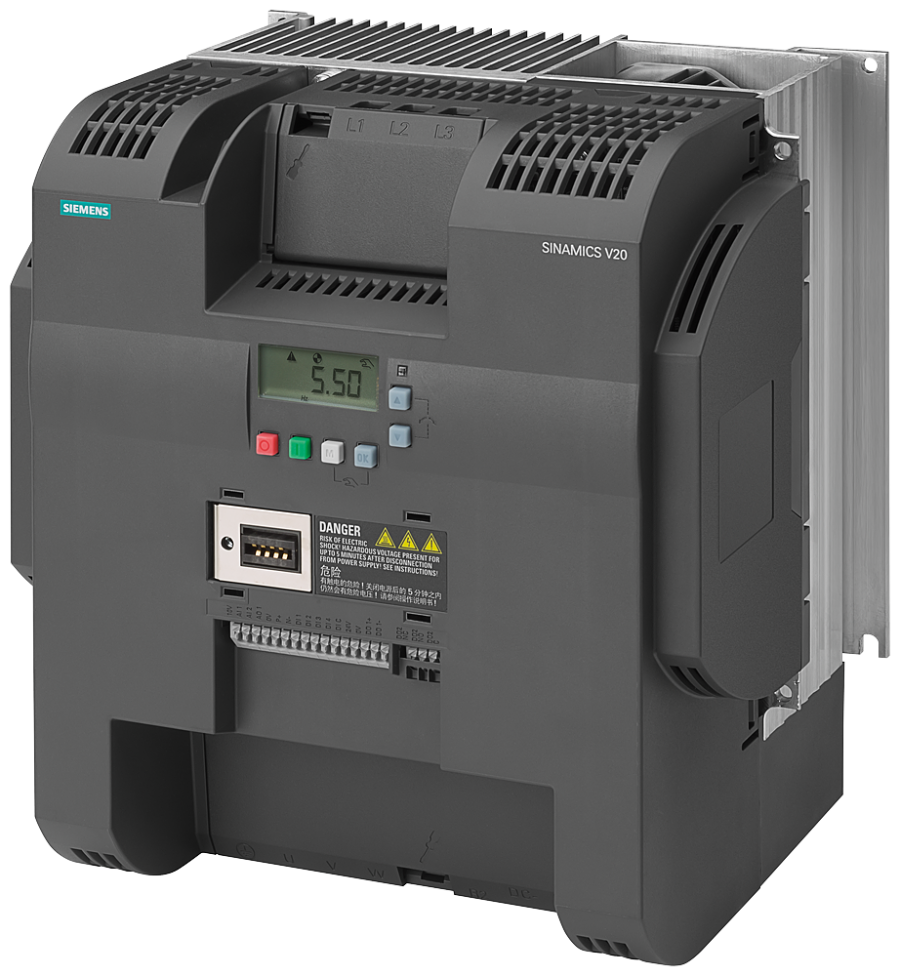 6SL3210-5BE32-2CV0  SINAMICS V20, 3AC 400V 22kW FILT