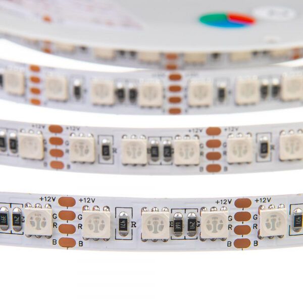 Лед стрічка AVT 12В 5050-96 11Вт RGB IP20