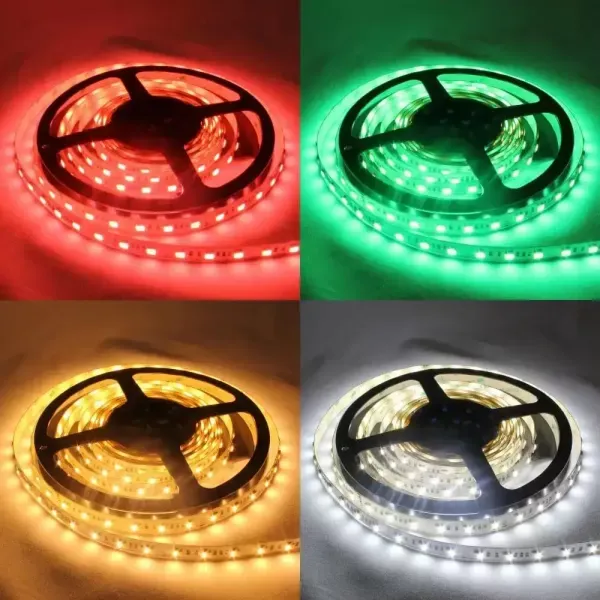 LED лента DFN5050-60A-IP68-RGB-24V 60-5050-24V-IP68 14,4W RGB CRI 80