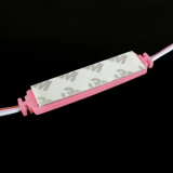 Лед модуль (кластер) 12В BRT XG194 5630-3led W 1,5Вт PINK Рожевий IP65 з лінз. напівсф.