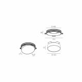 Skarlat RDL73030 40W WH 4000K