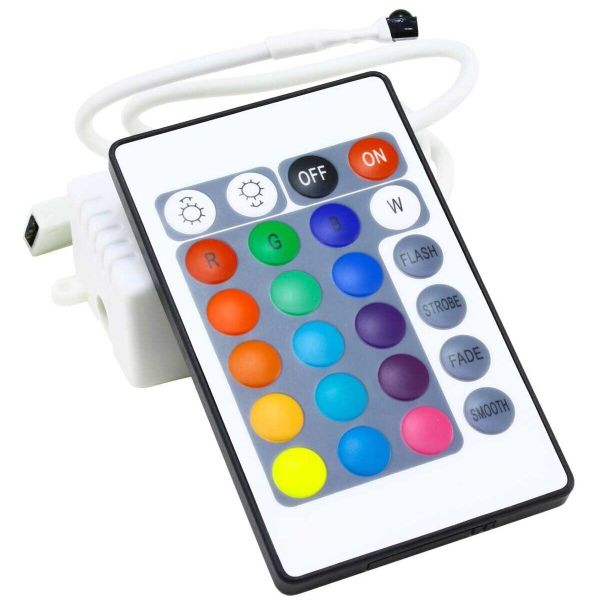 Контролер RGB OEM 6А-IR-24 72Вт інфрачервоний пульт 24 кнопки