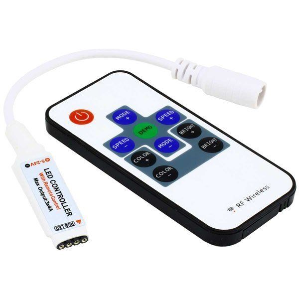 Контролер RGB OEM 6А-RF-10 72Вт радіо пульт 10 кнопок