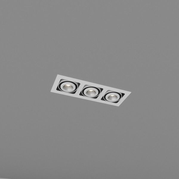Skarlat RGL7115-3 3х12W WH+BK 3000K