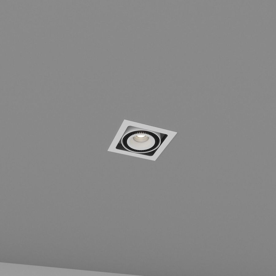 Skarlat RGL7116-1 1х18W WH+BK 3000K
