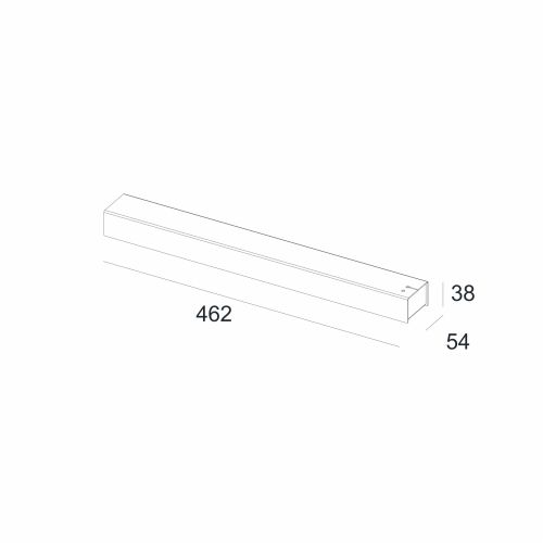 Накладна основа Skarlat RHL77010 BK Surface box для світильників RHL77008 і RHL77007
