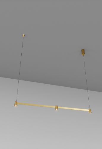 Skarlat  RHL7741 3×5W GD+BK 4000K